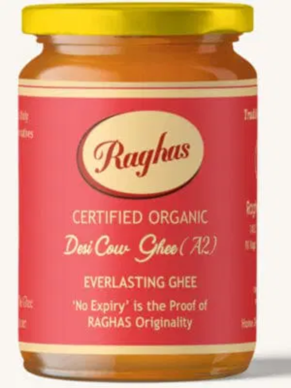 Ragha's premium A2 desi cow ghee — pure, traditional, and nutritious