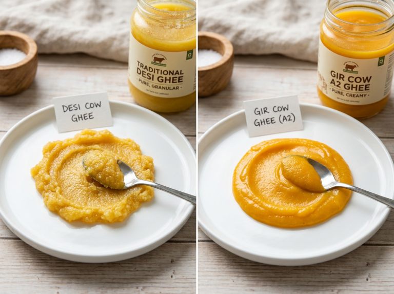Desi Cow Ghee vs Gir Cow Ghee: Complete Comparison