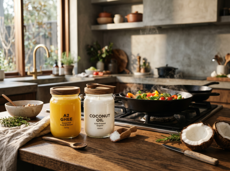 A2 Ghee vs Coconut Oil: Cooking Comparison