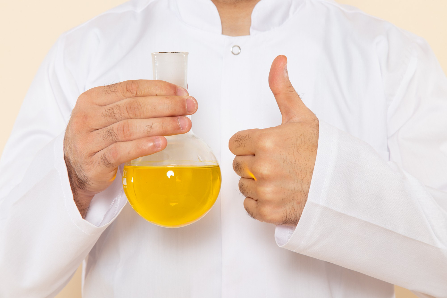 Food quality lab testing setup for ghee