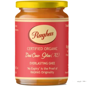 Raghas A2 desi cow ghee jar