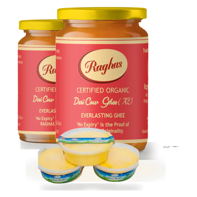 Raghas Dairy ghee and butter family pack